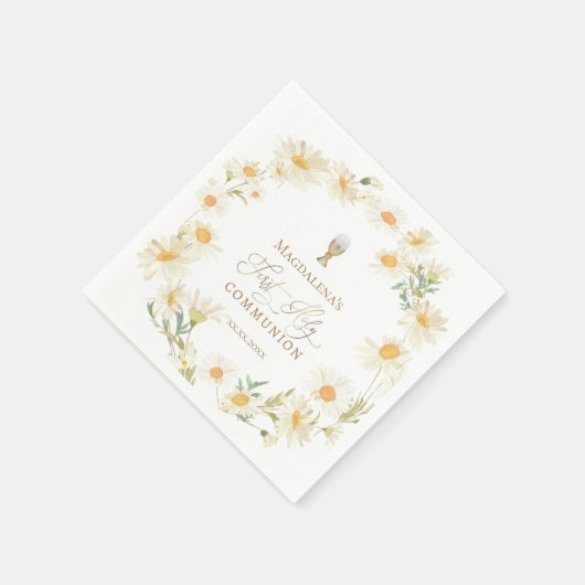 Serviette En Papier Première sainte communion (Coin)