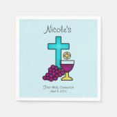 Serviette En Papier Première sainte communion (Devant)