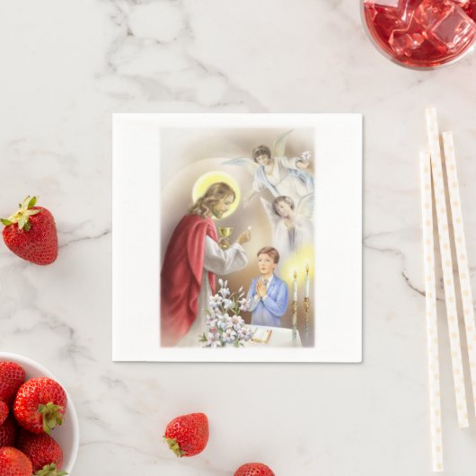 Serviette En Papier Première Sainte Communion Papier serviettes pour u (En situation)