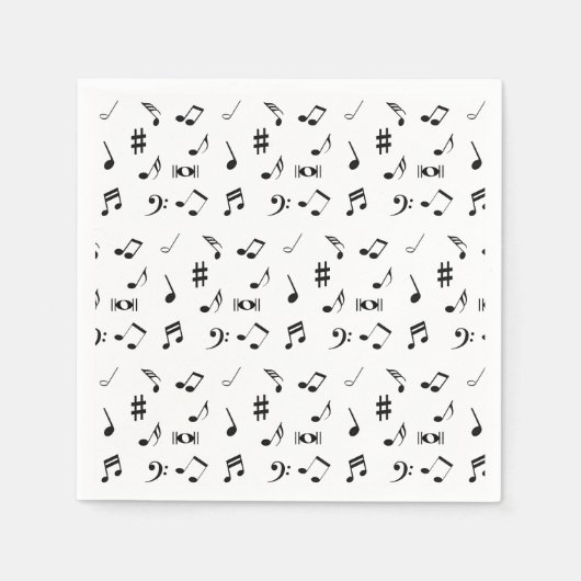 Serviette En Papier Prendre une note (Devant)