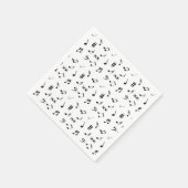 Serviette En Papier Prendre une note (Coin)