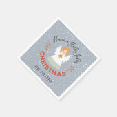 Serviette En Papier Prenez un Holly Jolly Christmas (Coin)