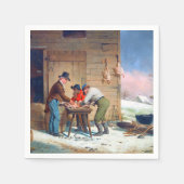 Serviette En Papier Préparation Turquie Noël Francis Edmonds 1851 (Devant)