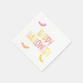 Serviette En Papier Preppy Happy Halloween Party (Coin)