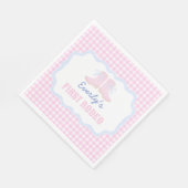 Serviette En Papier Preppy Rodeo First Birthday Cowgirl Boots (Coin)