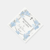 Serviette En Papier Presentación de 3 años Napkins Papillons (Coin)