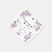 Serviette En Papier Presentación de 3 años Napkins Papillons (Coin)