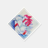 Serviette En Papier Présentations pour la fête de Noël (Coin)