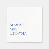 Serviette En Papier Presque Mme. (Devant)