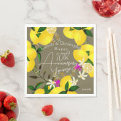 Serviette En Papier Presse-citron (En situation)
