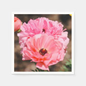 Serviette En Papier Presse en rose (Devant)