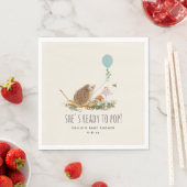 Serviette En Papier Prêt à pop Champignons Hérisson Boulon Garçon (En situation)