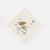 Serviette En Papier Prêt à pop Champignons Hérisson Boulon Garçon (Coin)