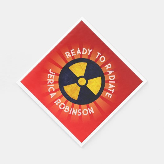 Serviette En Papier Prêt à rayonner (Coin)