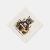 Serviette En Papier Prêt Pour L'École Comme Un Patron (Coin)