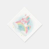Serviette En Papier Pretty Pastel Unicorn (Coin)
