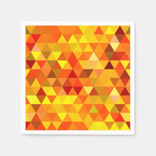 Serviette En Papier Pretty Triangle pattern (Devant)