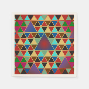 Serviette En Papier Pretty triangle pattern III + your ideas