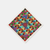 Serviette En Papier Pretty triangle pattern III + your ideas (Coin)