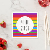 Serviette En Papier PRIDE Rainbow LGBTQ (En situation)