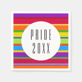 Serviette En Papier PRIDE Rainbow LGBTQ