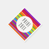 Serviette En Papier PRIDE Rainbow LGBTQ (Coin)