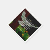 Serviette En Papier Prière Chrétienne Pour Le Psaume De Confort 10:17- (Coin)