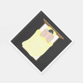 Serviette En Papier Prière Dans Le Lit (Coin)