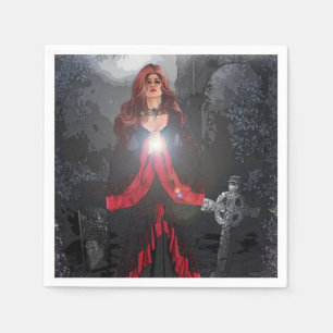 Serviette En Papier Prière de cimetière