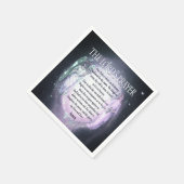 Serviette En Papier Prière du Seigneur (Coin)