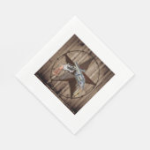 Serviette En Papier Primitive texas star du pays occidental cowboy pis (Coin)