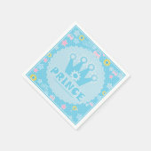 Serviette En Papier Prince. (Coin)