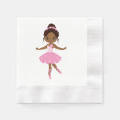 Serviette En Papier Princess Ballerina Event Napkins (Devant)