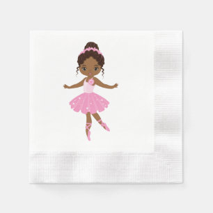 Serviette En Papier Princess Ballerina Event Napkins