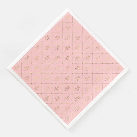 Serviette En Papier Princess Bee Series Design #6 (Coin)