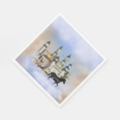 Serviette En Papier Princess Castle Fairy Tale (Coin)