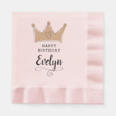 Serviette En Papier Princess Crown (Devant)