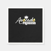 Serviette En Papier Princesse Avocado (Devant)