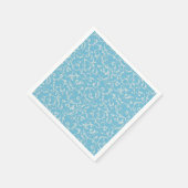 Serviette En Papier Princesse Bleue Royale Conte de Fées Chic (Coin)