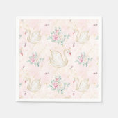 Serviette En Papier Princesse Cygne (Devant)