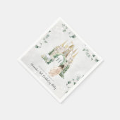 Serviette En Papier Princesse de Conte de Fées Élégant | Fête d'Annive (Coin)
