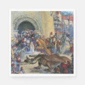 Serviette En Papier Princess's Birthday Dragon Folded Greeting Card (Devant)