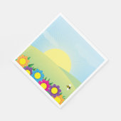 Serviette En Papier Printemps (Coin)