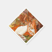 Serviette En Papier Printemps 1896 (Coin)
