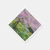 Serviette En Papier Printemps à Claude Monet Garden (Coin)