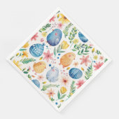 Serviette En Papier Printemps de Pâques 3 (Coin)