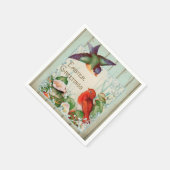 Serviette En Papier Printvintage de Pâques (Coin)