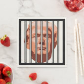 Serviette En Papier Prison Bars Trump Parti d'impeachment (En situation)