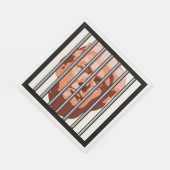 Serviette En Papier Prison Bars Trump Parti d'impeachment (Coin)