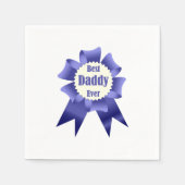 Serviette En Papier Prix Best Daddy Ever pour le Père (Devant)